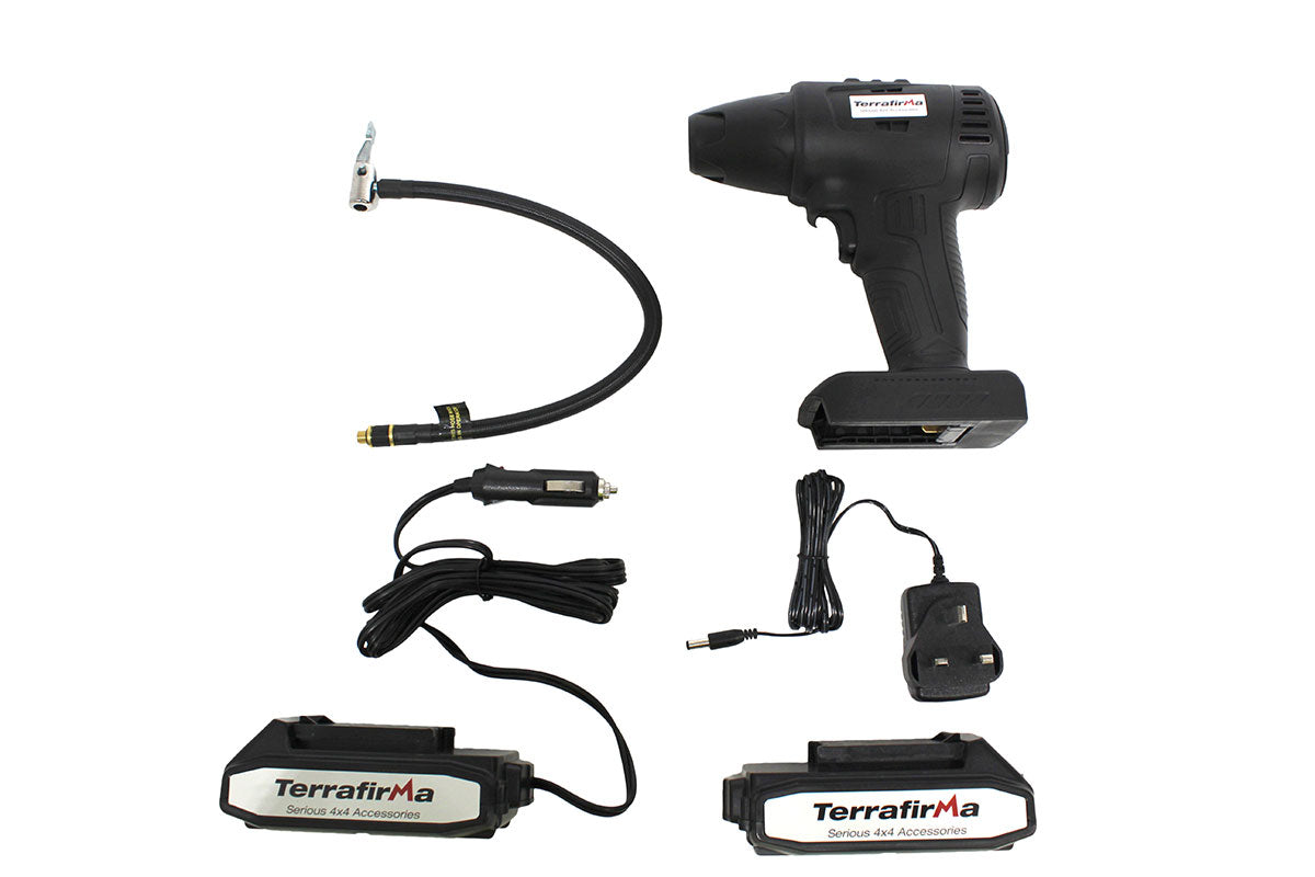 TF2908 - HANDHELD TYRE INFLATOR From TERRAFIRMA