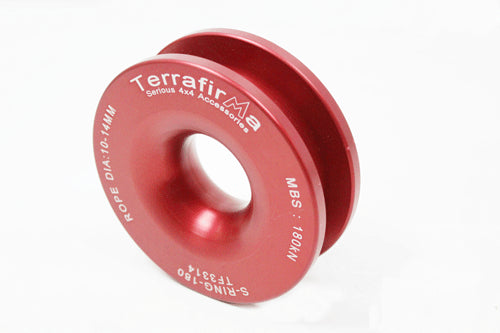 TF3314 - 18t alloy snatch ring ideal for use with synthetic winch ropes