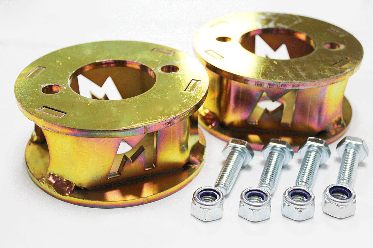 TF516 - Pair of 2" front coil spring spacers for DEF/D1/RRC