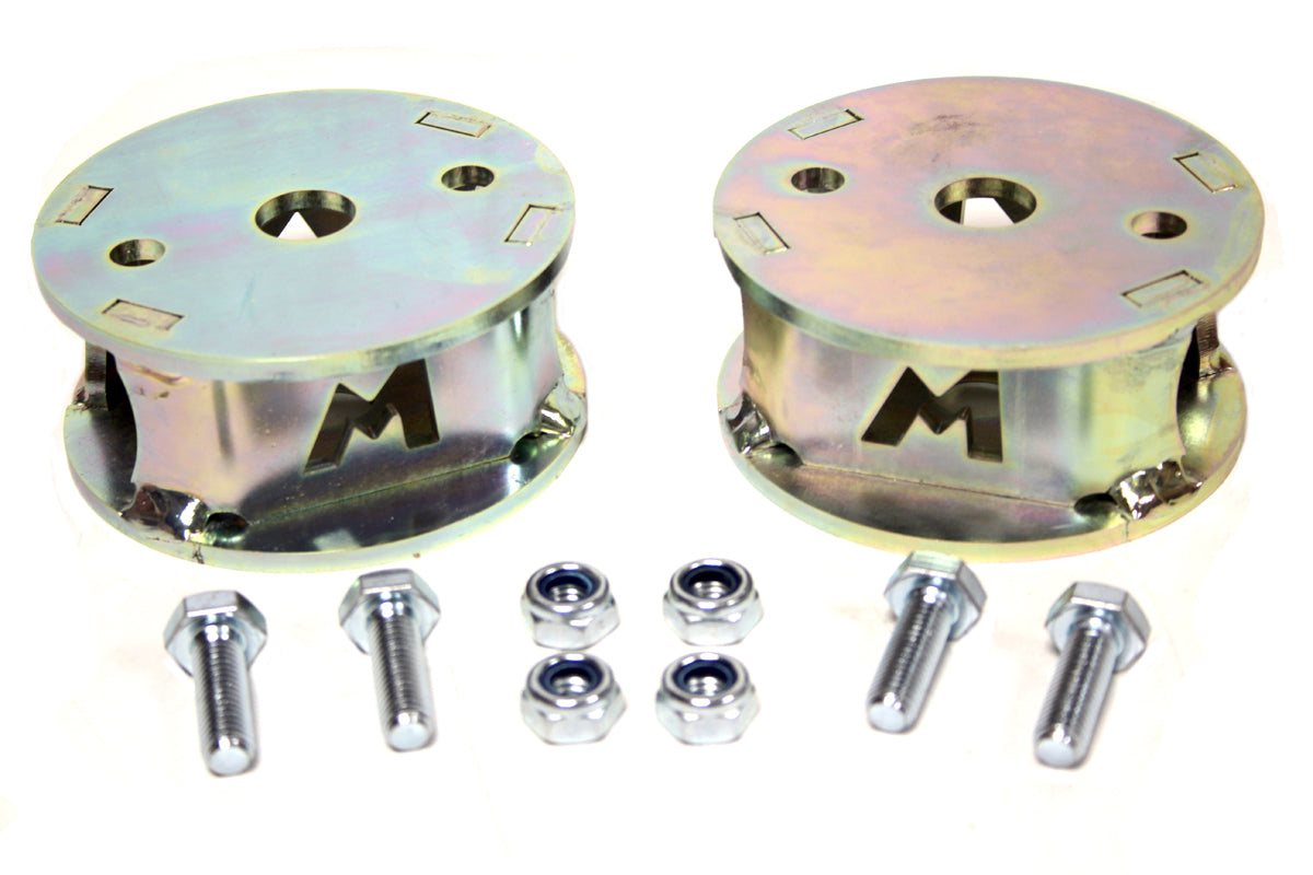 TF517 - Pair of 2" front coil spring spacers for DEF/D1/RRC