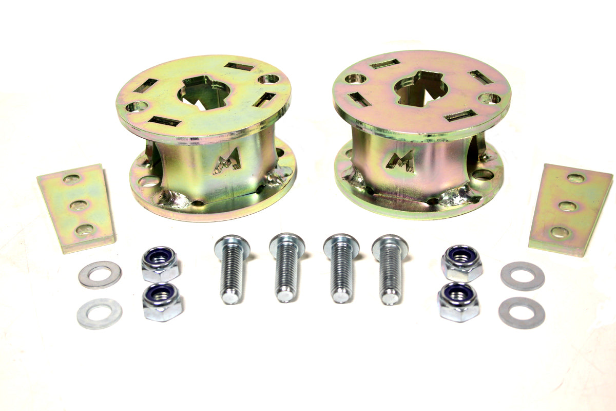 TF526 - Pair of rear coil spring retaining plates for Discovery 2