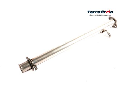 TF558 - Silencer replacement pipe for Discovery 300tdi