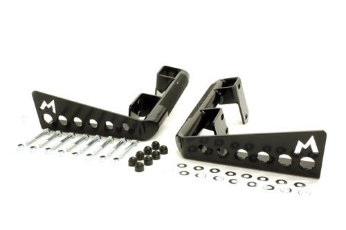 TF571 - Pair of heavy duty rear bumper corners for Defender 110 without SWC