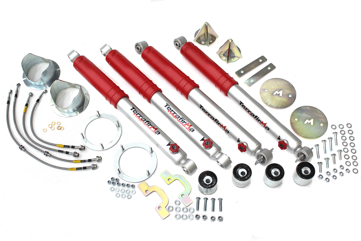 TF580 - TERRAFIRMA +3" TRAVEL MINI DISLOCATION KIT - Suitable for Discovery 2 From TERRAFIRMA