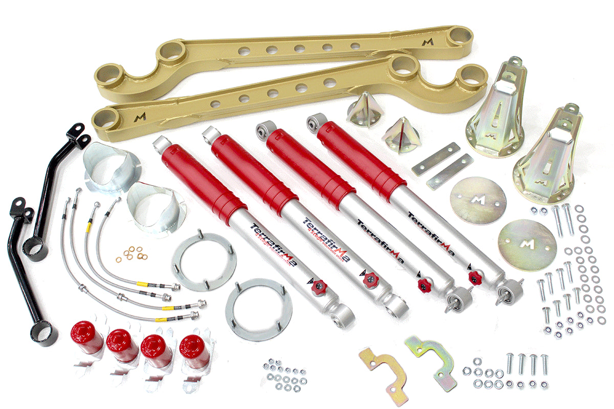 TF581 - TERRAFIRMA +3" TRAVEL MAXI DISLOCATION KIT - Suitable for Discovery 2 From TERRAFIRMA