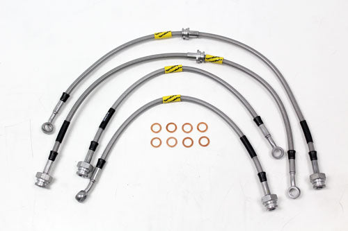 TF GOODRIDGE +2" EXT BRAKE HOSE KIT D2 1998 - 2004 4 LINE KIT TF650GD