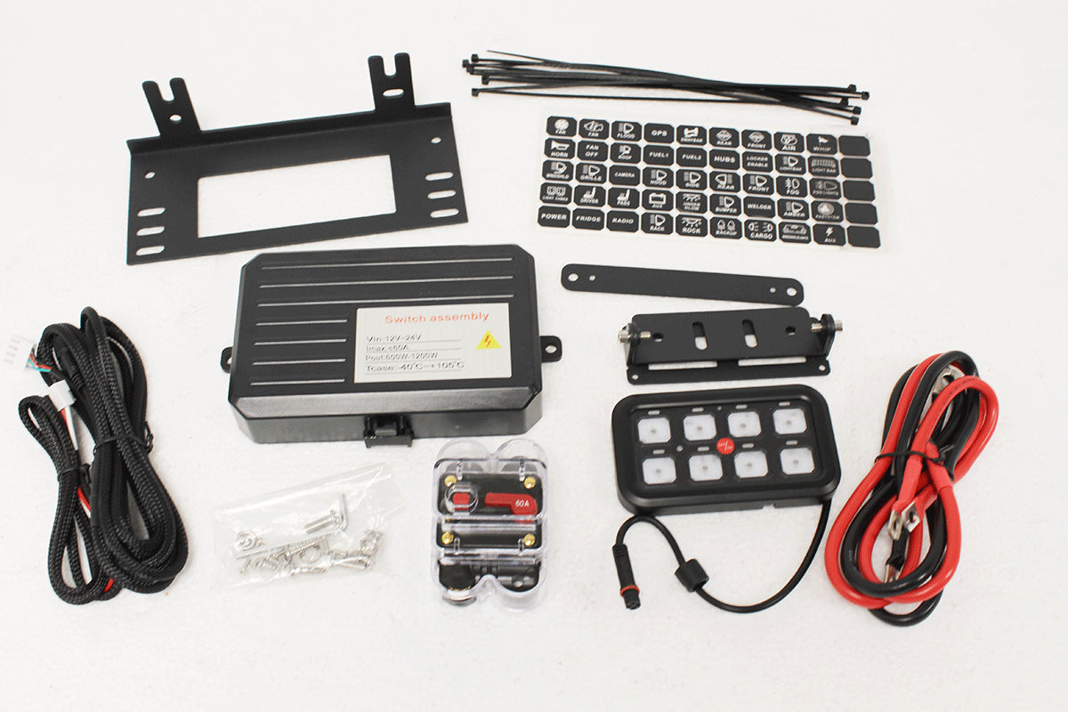 TF7010 - TERRAFIRMA 8 WAY SWITCH PANEL SYSTEM From TERRAFIRMA