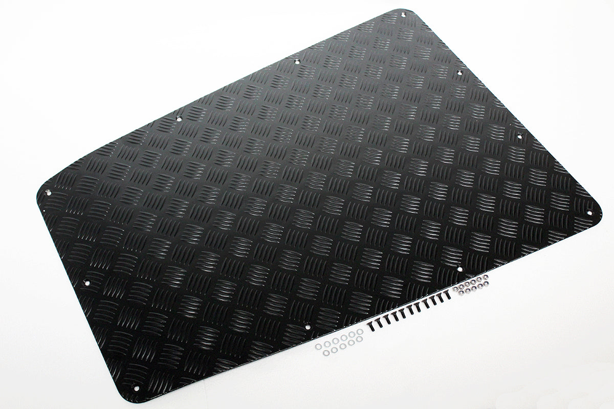 TF8201 - TERRAFIRMA BONNET CHEQUER PLATE - BLACK - PRE-2007 From TERRAFIRMA