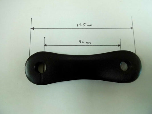 LAND ROVER SERIES 1, 2, 2A TAPPED SHACKLE PLATE FOR REAR SPRINGS 244163