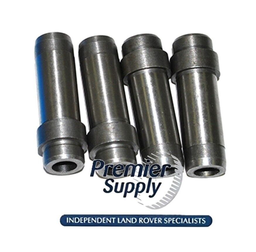 4 x EXHAUST VALVE GUIDE LAND ROVER SERIES DEFENDER 2.25 & 2.5 PETROL 568687