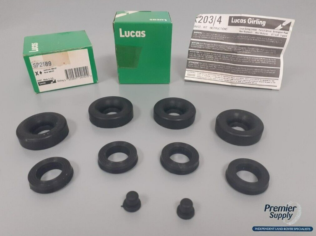 GENUINE NOS LUCAS GIRLING FRONT WHEEL CYLINDER REPAIR KIT LAND ROVER 600210
