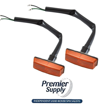 LAND ROVER DEFENDER SIDE REPEATER LAMP PRC7044 X 2