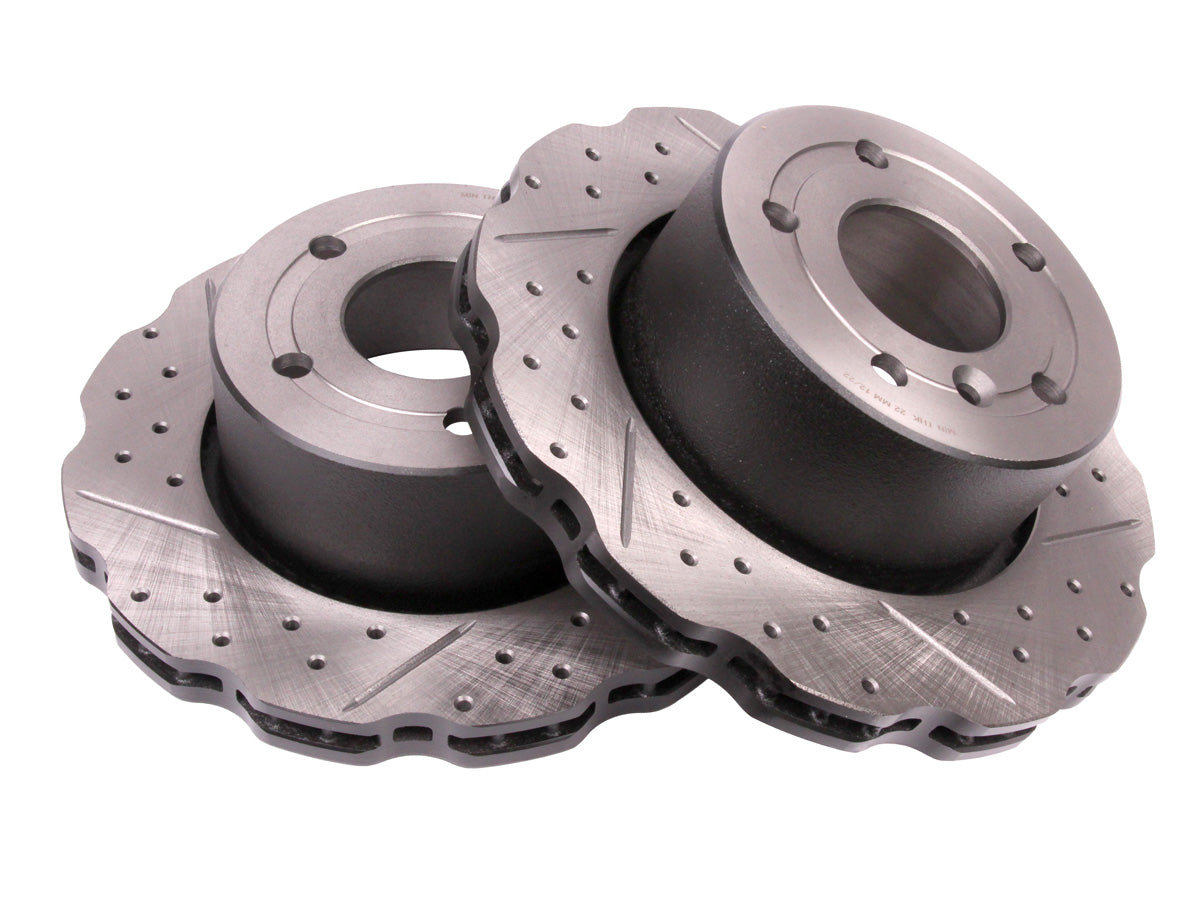SDB000380WCDG - BRAKE DISC - WAVY -  FITS D2 From TERRAFIRMA - Pack of 2