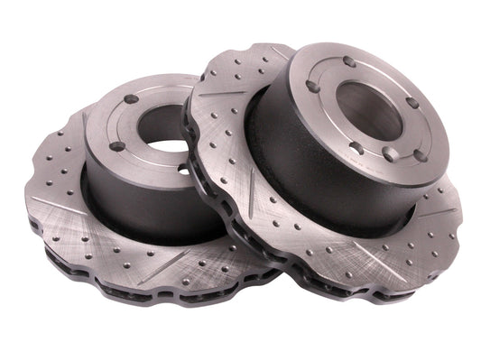 SDB000380WCDG - BRAKE DISC - WAVY -  FITS D2 From TERRAFIRMA - Pack of 2
