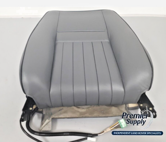 GENUINE RANGE ROVER P38 RIGHT FRONT SEAT BACK DARK GRANITE LEATHER AWR4912LOY