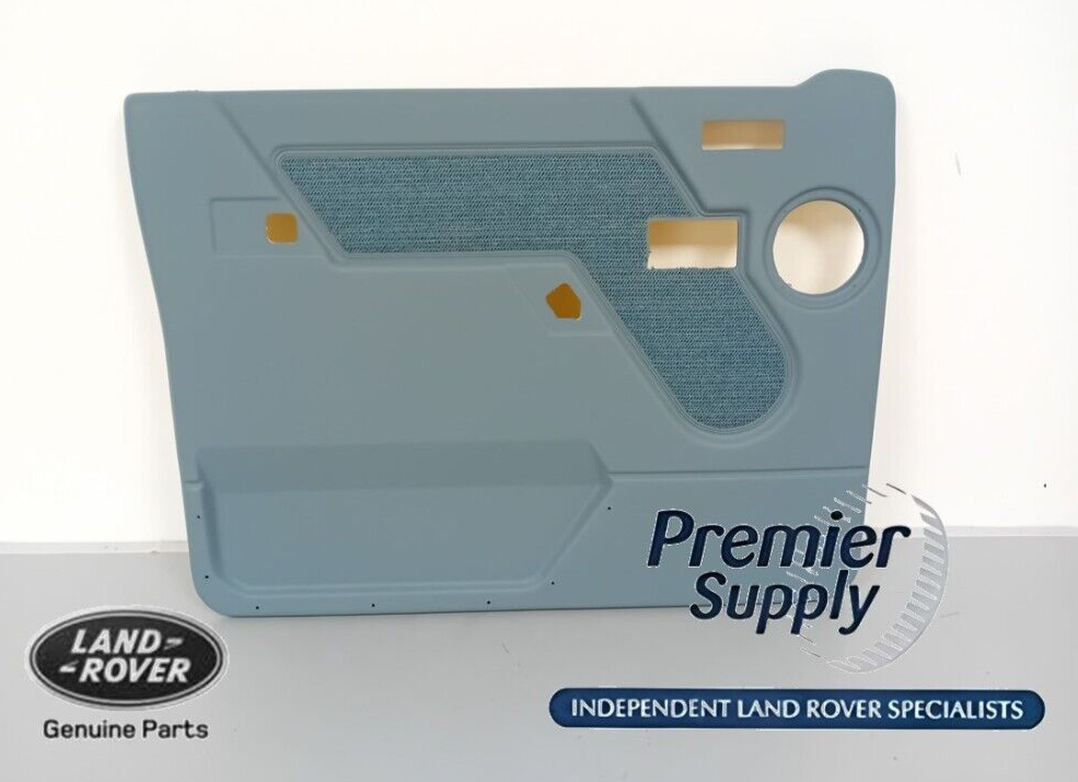 GENUINE LAND ROVER DISCOVERY 1 FRONT LEFT DOOR CASING/CARD SONAR BLUE BTR5928JUL