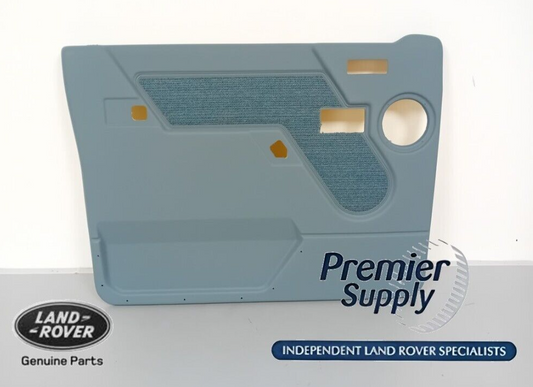 GENUINE LAND ROVER DISCOVERY 1 FRONT LEFT DOOR CASING/CARD SONAR BLUE BTR5928JUL