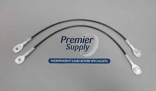 LAND ROVER DEFENDER 90,110,130 REAR TAILGATE RETENTION CABLE BYC500070 X 2