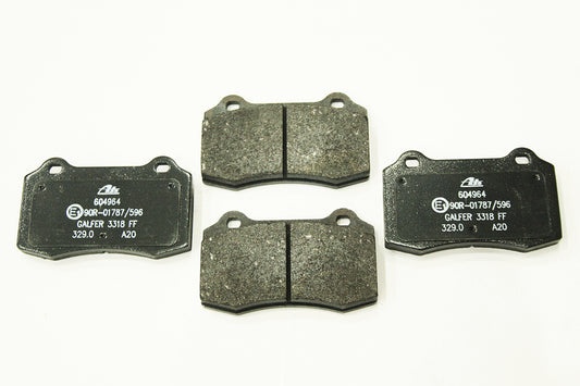 C2C24016-A - BRAKE PAD SET-REAR (+4.2SC) X200;X308 From ATE