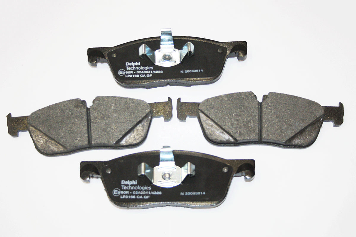 C2C41984-D - BRAKE PAD SET-FRONT X540 325MM From DELPHI