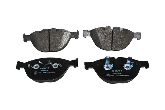 C2D3801-D - BRAKE PAD SET-FRONT 380MM 5.0SC X150/X152/X250/X350 From DELPHI