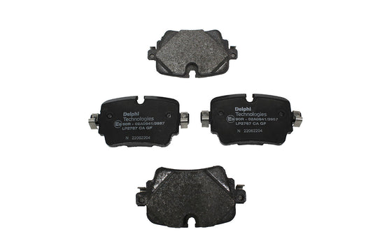 C2D40929-D - BRAKE PAD SET REAR (17INCH) X52 X351 From DELPHI