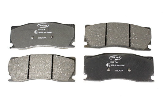 C2P15991-D - BRAKE PAD SET-FRONT (ALCON TYPE) X150 From DELPHI
