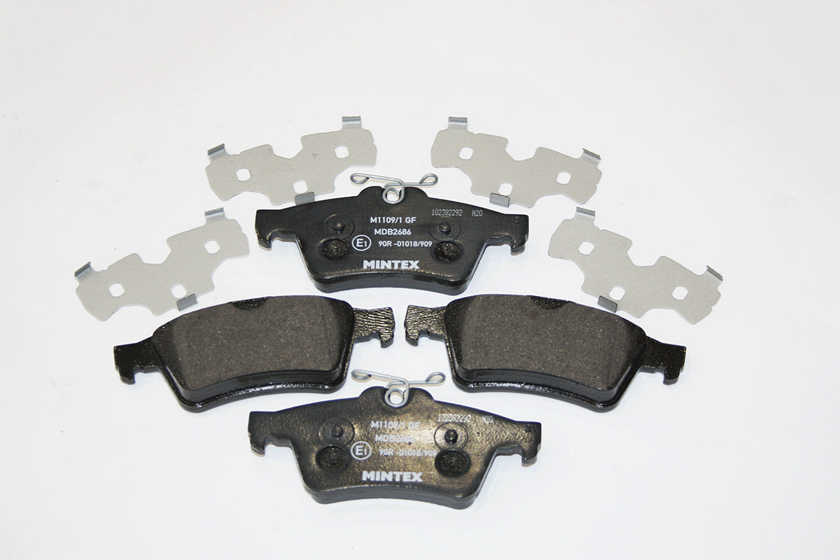 C2P26112-M - BRAKE PAD SET-REAR 326MM  X150;X250;X351 From MINTEX