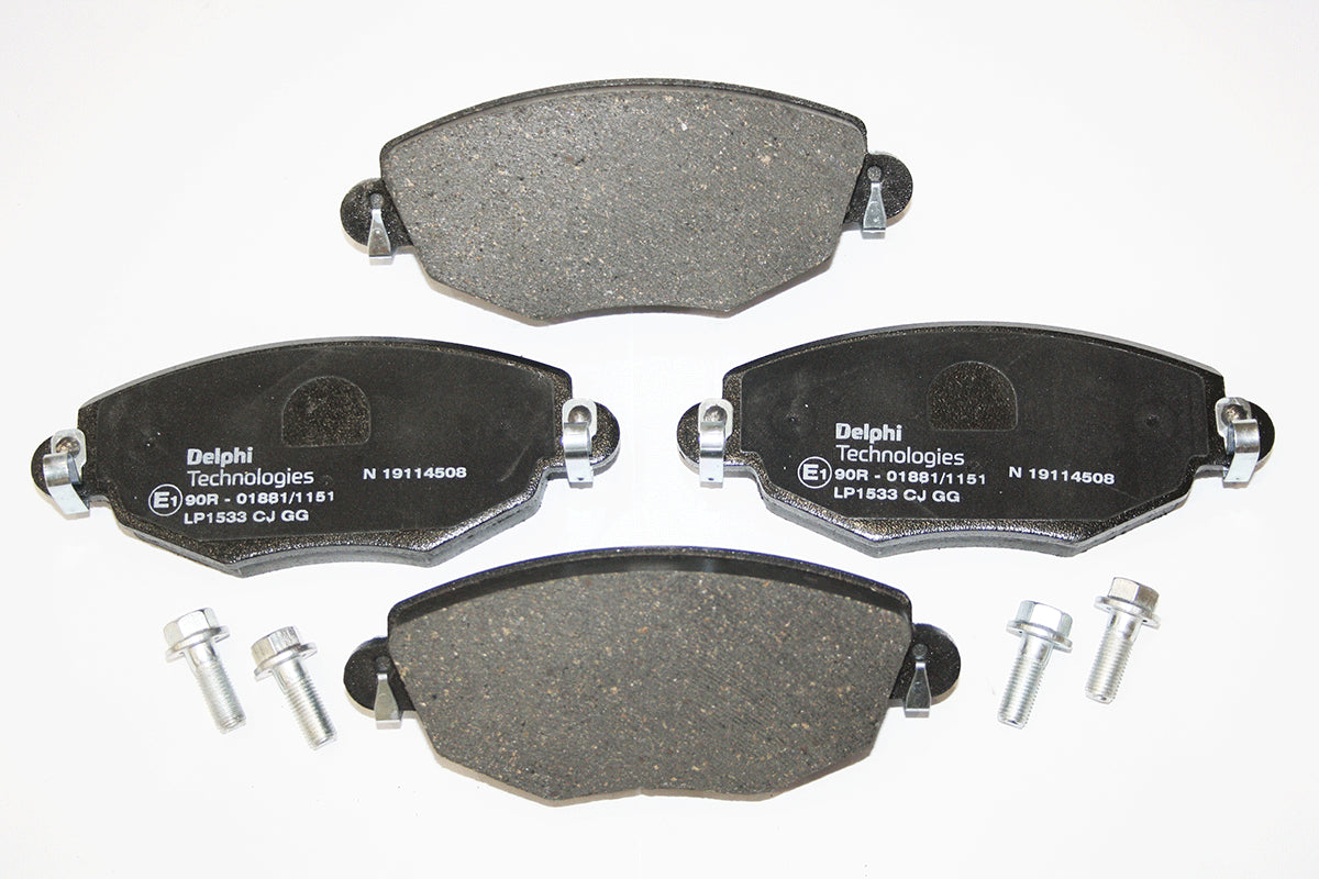 C2S52079-D - BRAKE PAD SET-FRONT X400 From DELPHI