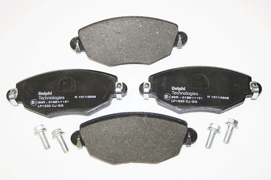 C2S52079-D - BRAKE PAD SET-FRONT X400 From DELPHI