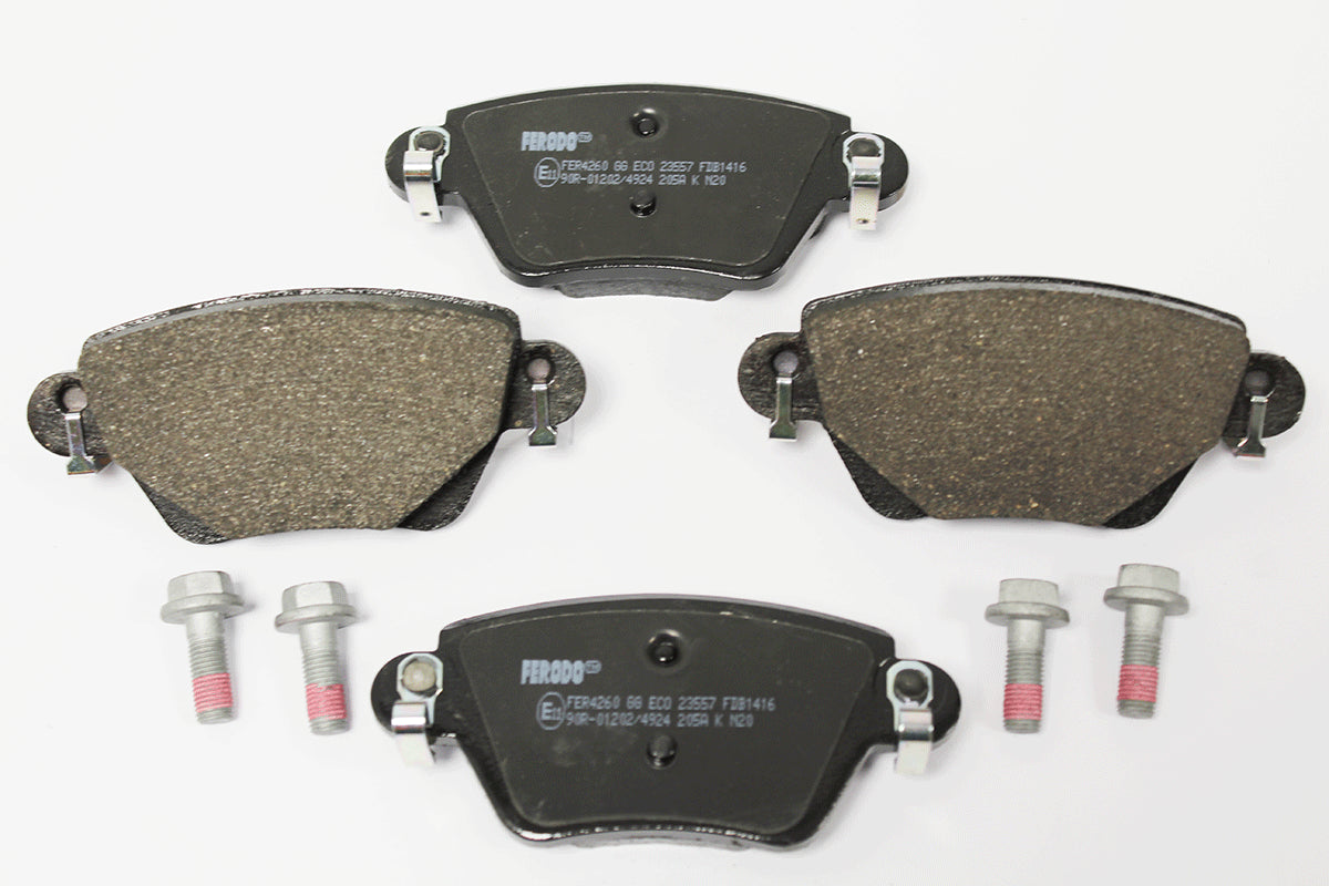C2S52080-F - BRAKE PAD SET-REAR >(V)E24053 X400 From FERODO
