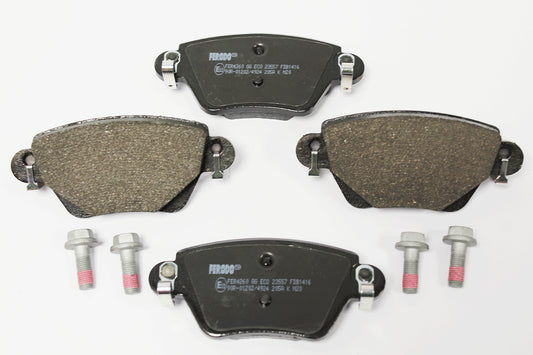 C2S52080-F - BRAKE PAD SET-REAR >(V)E24053 X400 From FERODO