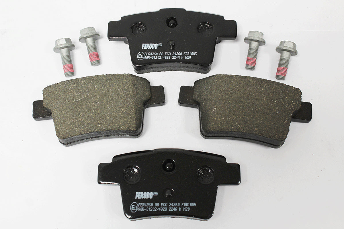 C2S52081-F - BRAKE PAD SET-REAR (V)E24054>J61534 X400 From FERODO