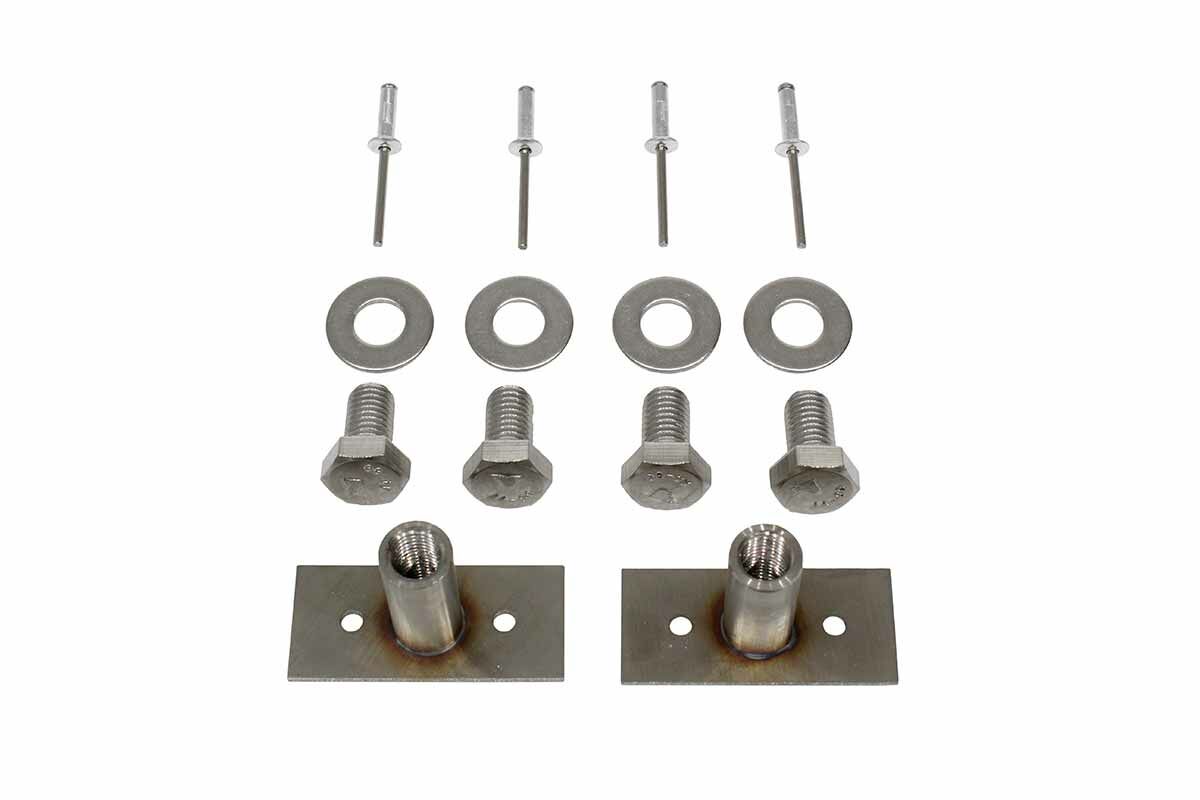 DA1935 - S/S 2ND ROW SEATBELT FLOOR MOUNTING PAIR From ALLMAKES