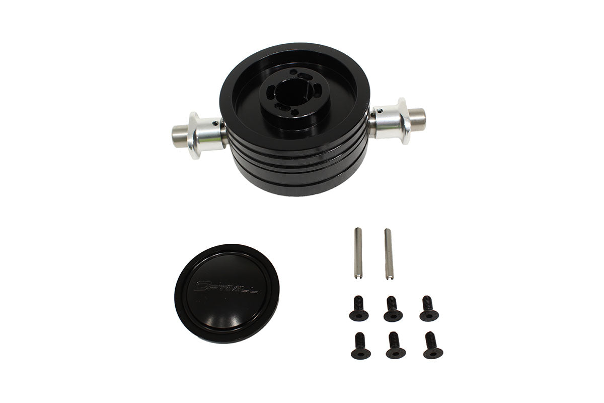 DA8883 - STEERING WHEEL BOSS QUICK RELEASE 48 SPLINE BLACK From ALLMAKES