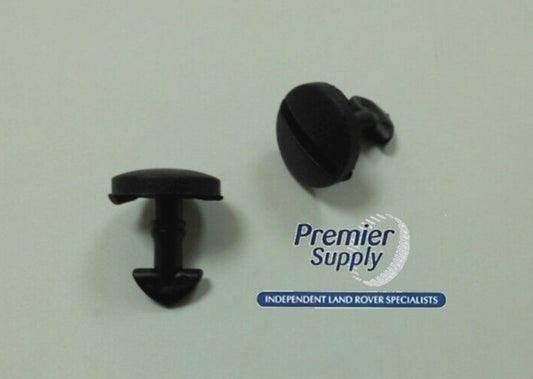 2 x RANGE ROVER SPORT L320 2005 to 2009 REAR TOW BAR COVER CLIPS DYR500010