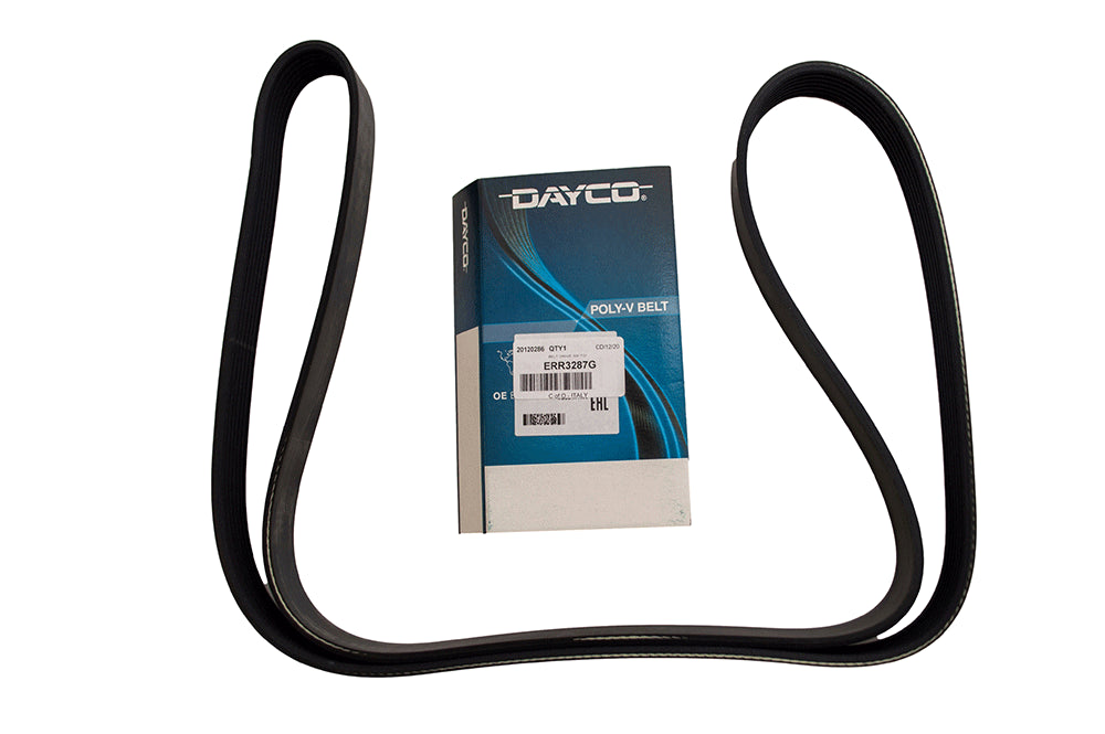 ERR3287D - DRIVE BELT - COOLANT PUMP - LESS AUS - (E)16L25164 - 300TDI - Suitable for Defender 1983-2006 From PR2 DAYCO