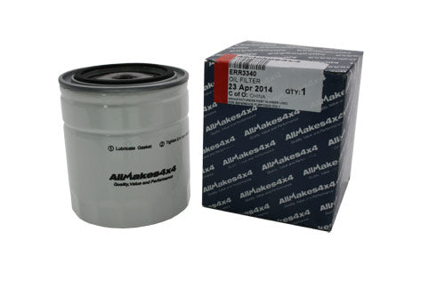 ERR3340 - OIL FILTER - ENGINE - CARTRIDGE TYPE - Suitable for Discovery 1, Discovery 2, Defender 1983-2006, Range Rover Classic, Range Rover P38 & Series 3 From ALLMAKES