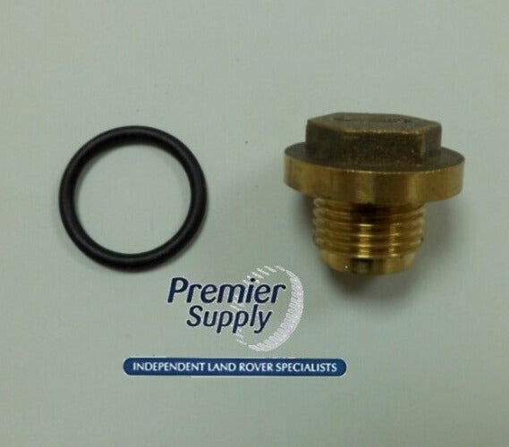Land Rover 200 & 300 Tdi Radiator/Thermostat Brass Bleed Plug & O Ring ERR4686