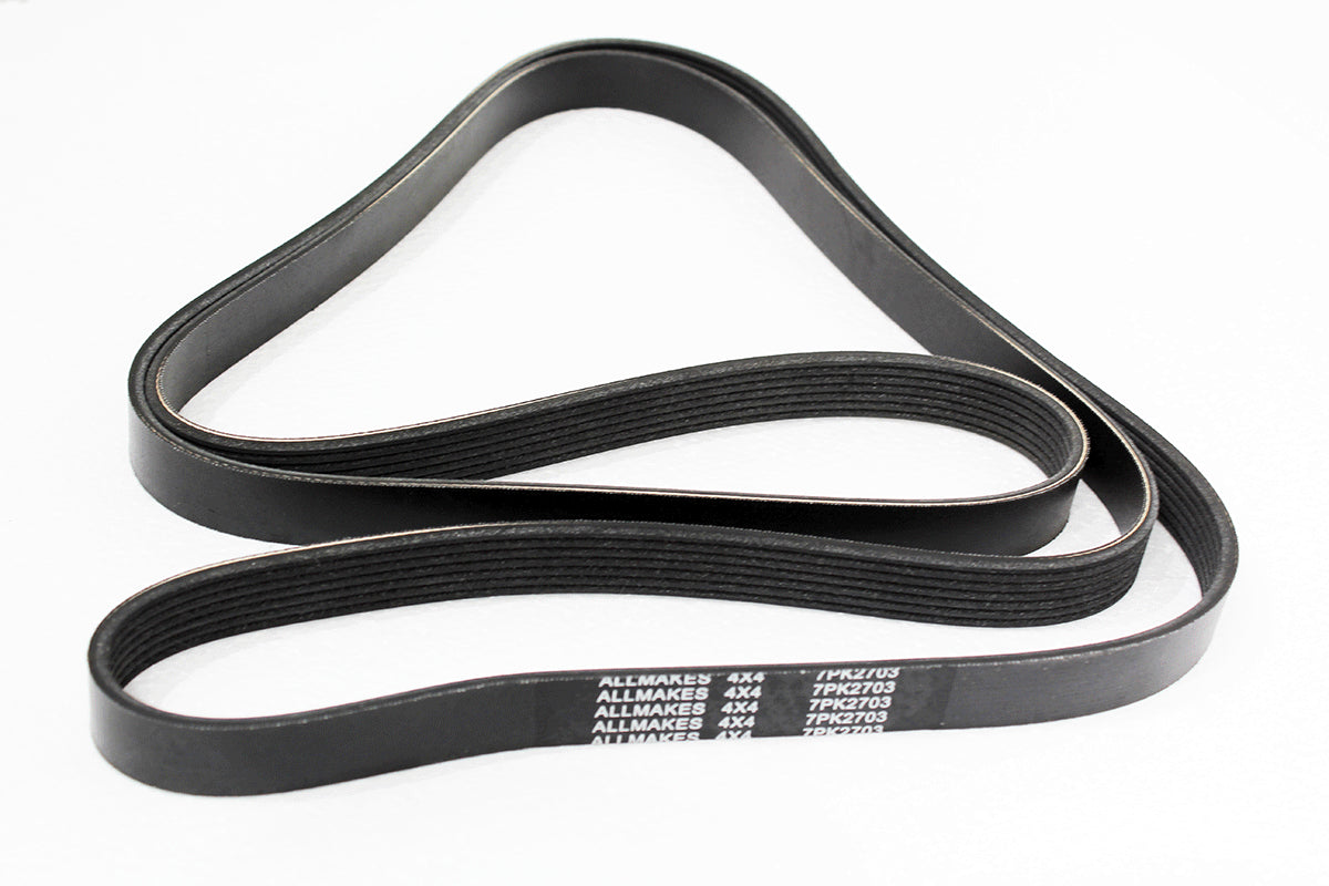 ERR6896 - DRIVE BELT - POLYVEE - WITH AIR CON - WITH ACE - V8 - Suitable for Discovery 2 From ALLMAKES