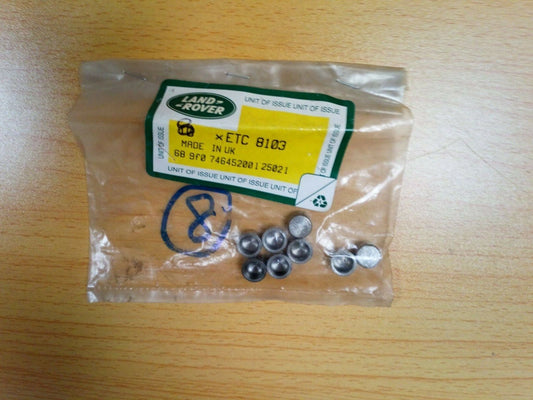 GENUINE LAND ROVER 200 TDi ROCKERSHAFT PLUG ETC8103
