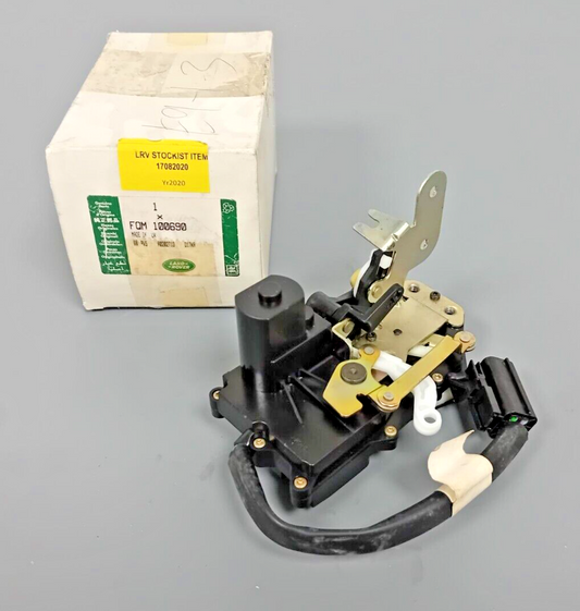 GENUINE RANGE ROVER P38 LEFT HAND REAR DOOR LATCH LOCK FQM100690