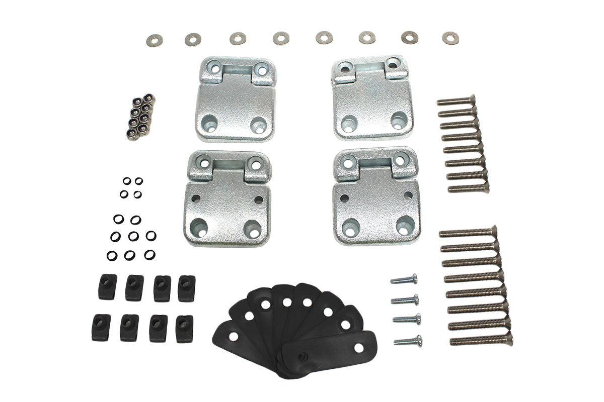 GA1070SS - FRONT DOOR HINGE KIT SS PUMA FIXINGS From ALLMAKES