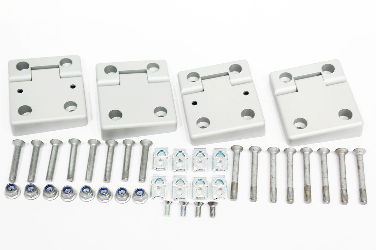GA1131 - ALUMINIUM REPLACEMENT DOOR HINGE KIT From ALLMAKES