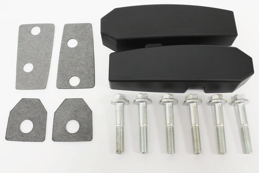 GA1142B - ALUMINIUM WINDSCREEN BRACKET PAIR BLACK