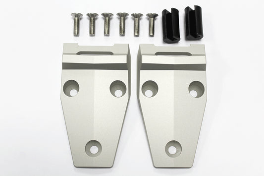 GA1152 - ALUMINIUM BONNET HINGE KIT SILVER From ALLMAKES