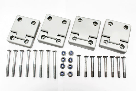 GA1309 - DEFENDER DOOR HINGES 2ND ROW ALUMINIUM From ALLMAKES