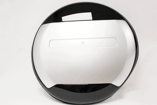 GA2891 - GLOSS BLACK & SILVER WHEEL COVER From TERRAFIRMA