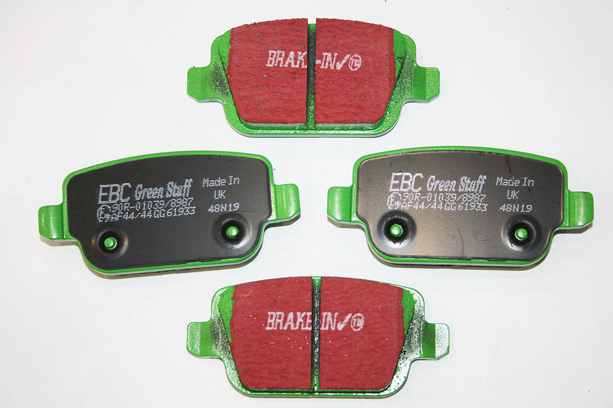 GA4487 - REAR BRAKE PAD SET HIGH PERFORMANCE From EBC