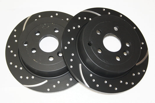 GA4550 - BRAKE DISC REAR (PAIR) From EBC
